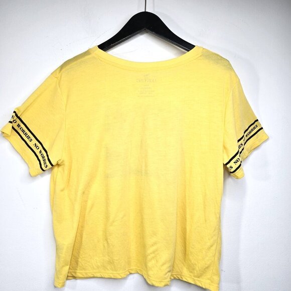 Vintage Disney Lion King Yellow Simba Hakuna Matata Juniors XXL / Women M - Picture 5 of 6